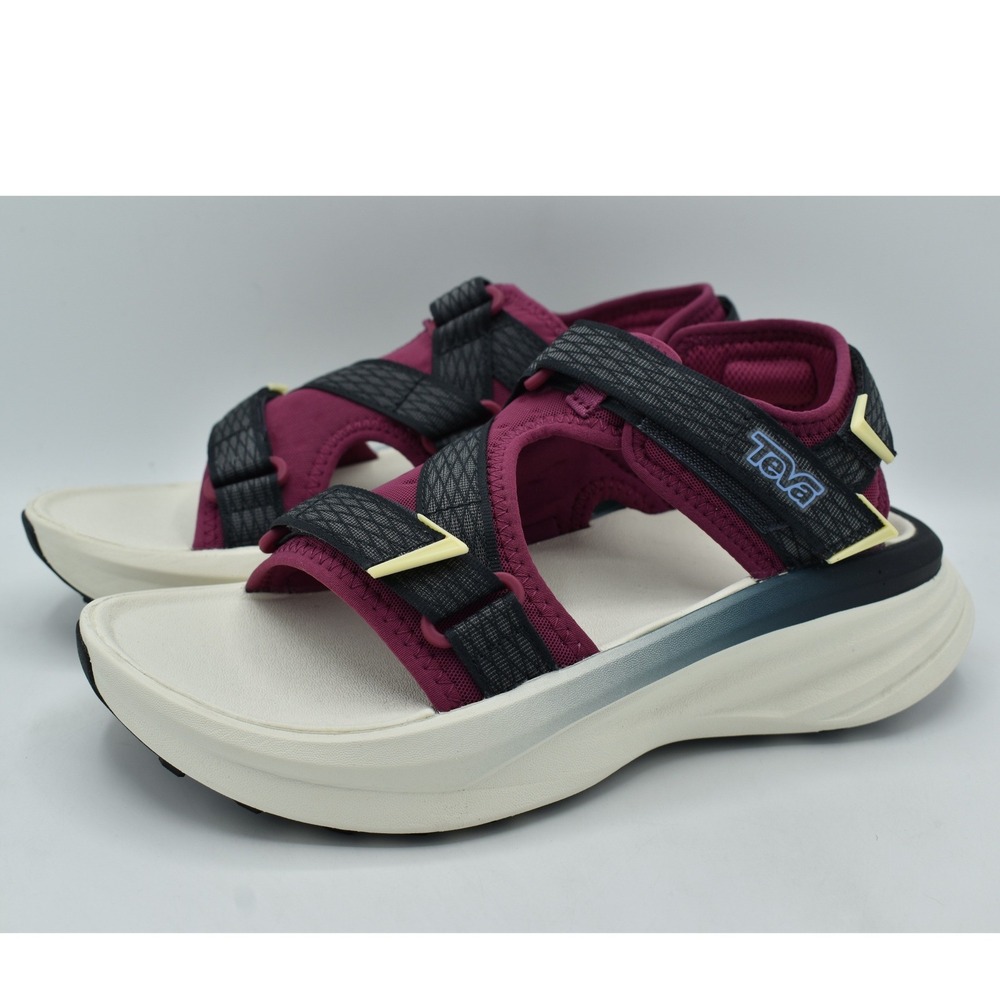 Teva Womens Size 7 Aventrail R2T Phantom Raspberry Strappy Sport Sandals Shoes
